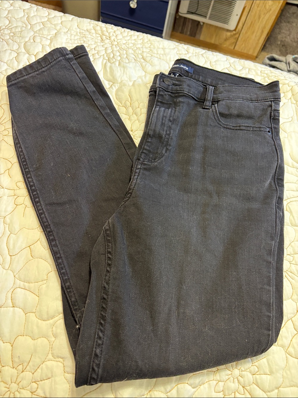 Calvin Klein Jeans Slim Men's Black Denim
